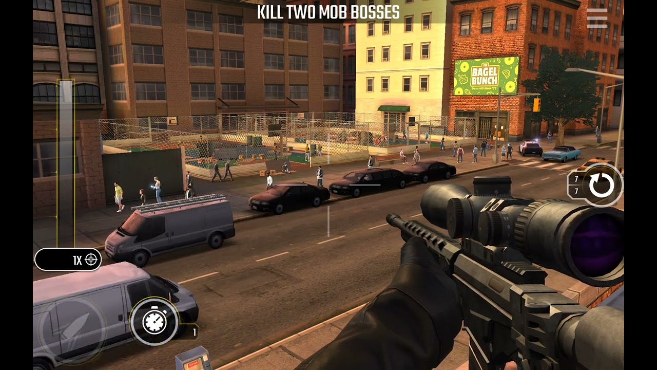Pure Sniper Z27  - Kill two mob bosses 