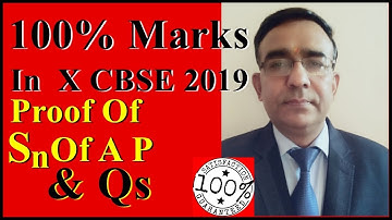 Class 10 Maths,Proof Sum of n terms of an A P, if the sum of the first 7 term of an ap is 119