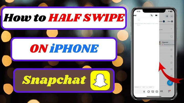 how to half swipe on snapchat new update iphone|how to half swipe on snapchat iphone|2024