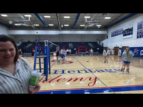 CHA vs Crossings Christian School, 2022-09-20, Day 1, Match 1, 1st Set