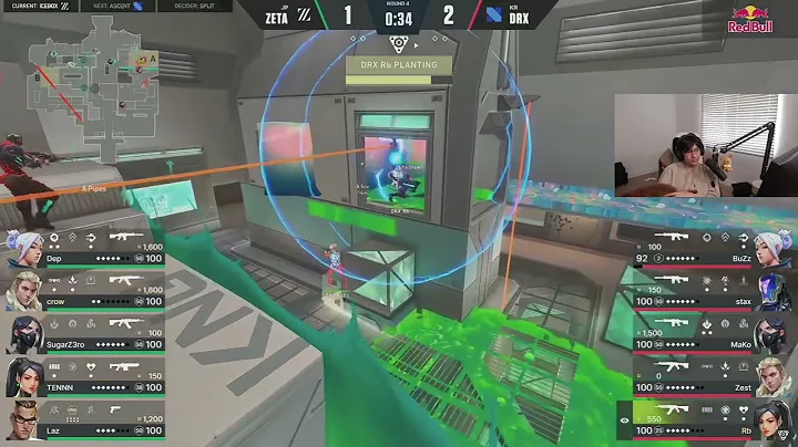 TenZ react to this ZETA play " OMG "