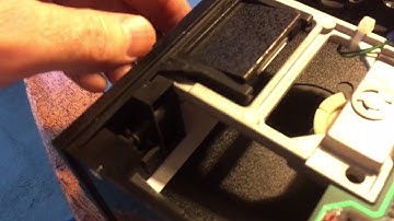 Osborne 1 floppy drive catch