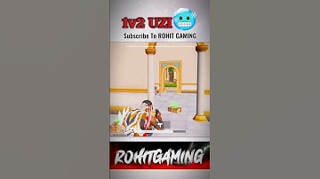 1v2 UZI 🥶 #bgmi #gaming #pubgmobile #shorts