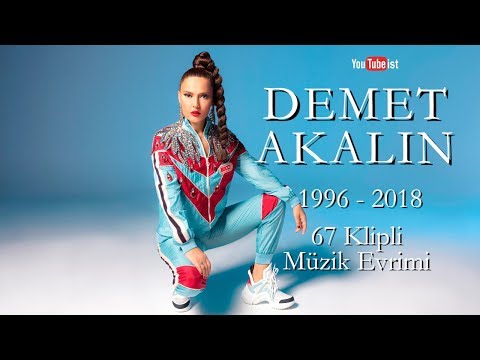 🎧 Demet Akalın Müzik Evrimi #3 | 1996 - 2018 Dünyalarca Müzik