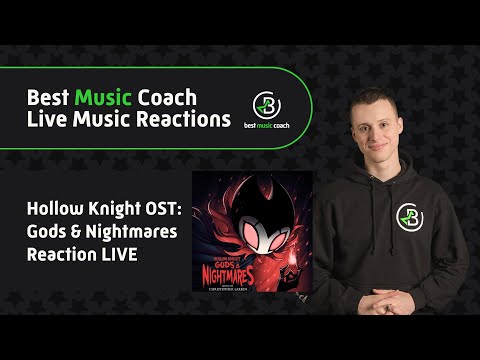 Hollow Knight OST Gods Nightmares Reaction LIVE Guitar Coach Reacts To Original Sound Track DLC 