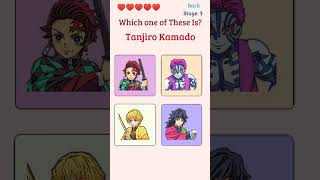Kimetsu no Yaiba - Guess the character #kimetsunoyaiba #demonslayer #androidgames #trivia  #quiz screenshot 1