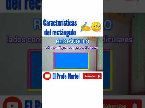 características del rectángulo