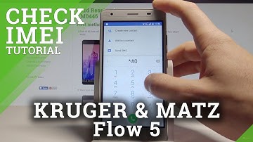 How to Check IMEI in KRUGER & MATZ Flow 5 - Serial Number Access |HardReset.Info
