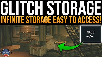 INFINITE STORAGE GLITCH - DO THIS NOW - Starfield How To Get Infinite Storage