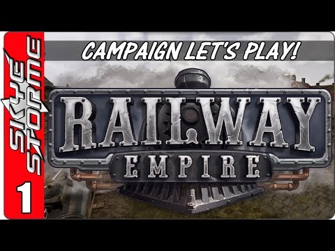 Railway Empire Campaign - Let's Play / Gameplay - Episode 1 (New Tycoon Strategy Game 2018)