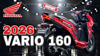 🚨2026 HONDA VARIO 160 REVEALED? – Full Design, Specs & Features?
