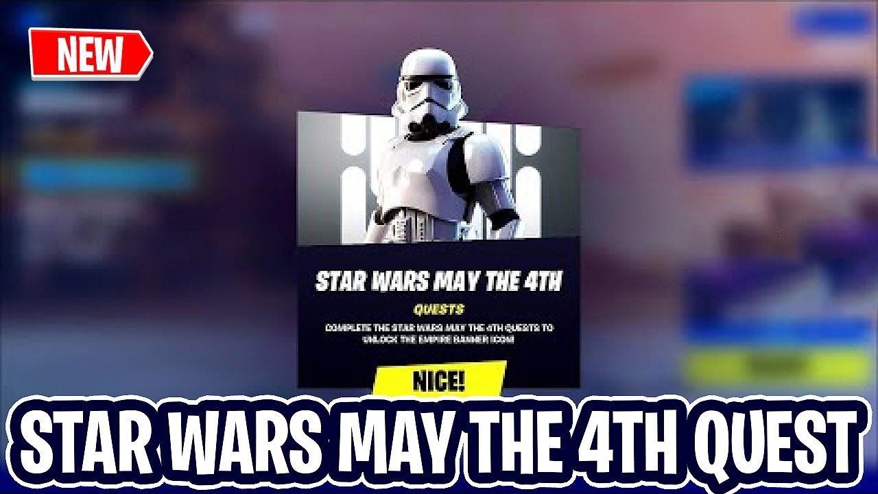 How to Complete Star Wars 4th of may challenges in Fortnite (Free Rewards Quests).