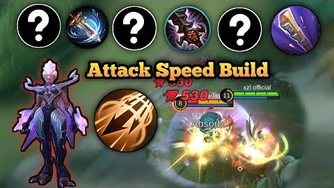 Karrie Full ATTACK SPEED BUILD | Karrie Best Build 2022 | Mobile Legends~ Xzile Official