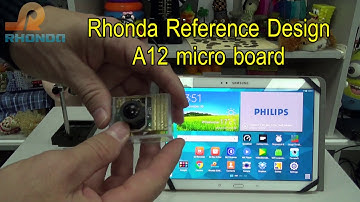 RTMP streaming over Wi-Fi from Rhonda Reference Design A12 micro board