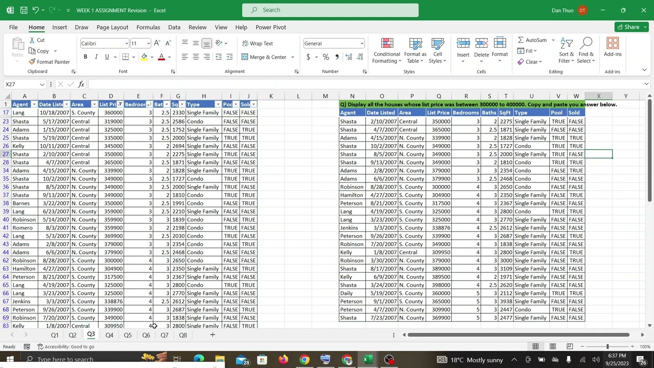 Excel Dynamic Arrays