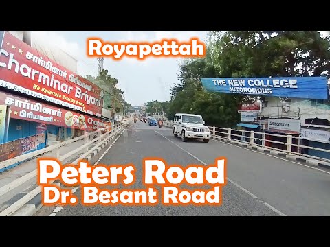 Peters Road | Dr. Besant Road | Royapettah | Road Navigator Tamil