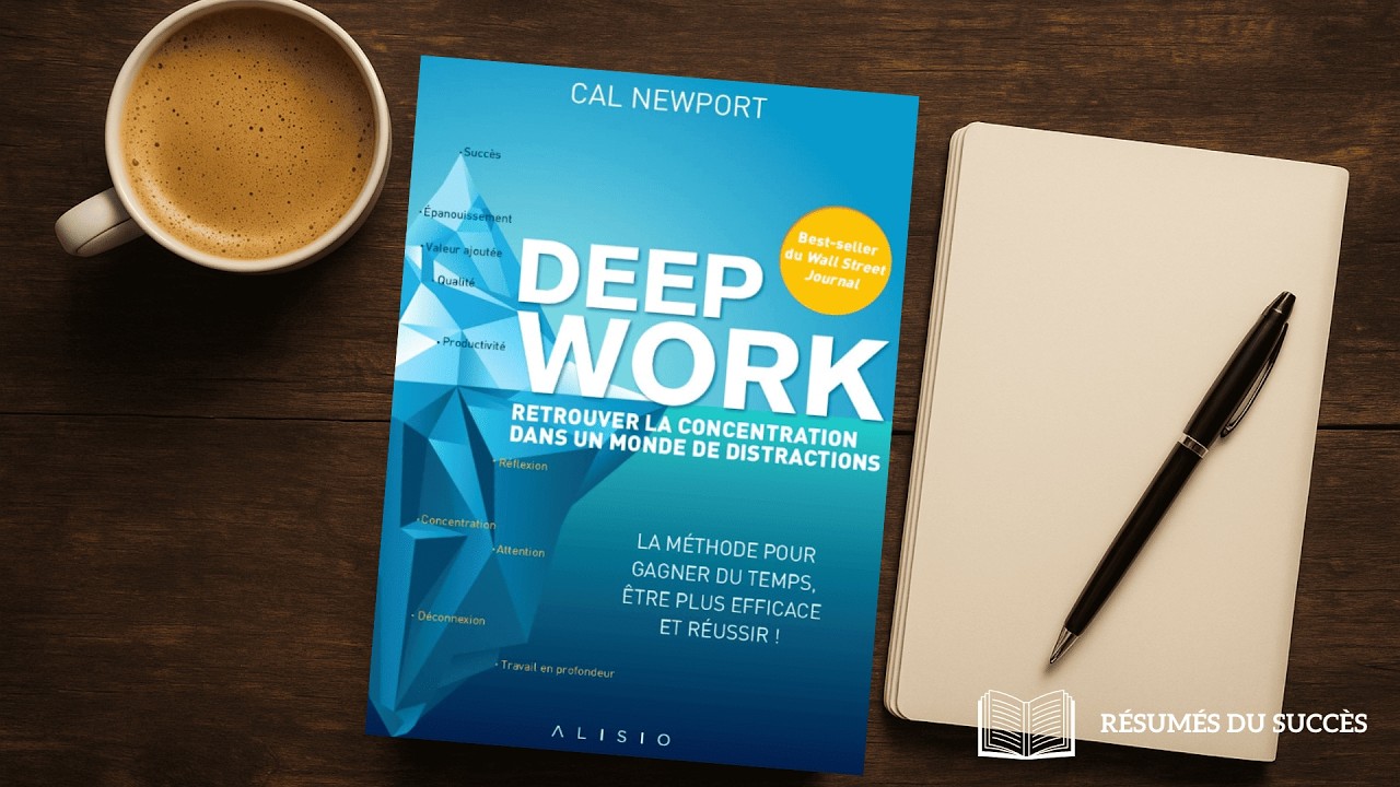 Pourquoi Tu N'arrives Pas à Te Concentrer (Et comment Tout Changer) Résumé du livre de Cal NEWPORT