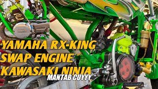Review yamaha RX KING pake mesin Ninja