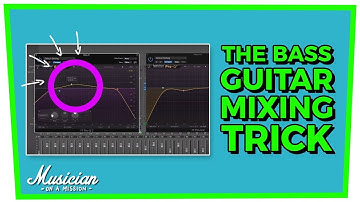 The Bass Guitar Mixing Trick for Clean Low End (Pocket EQ) | musicianonamission.com - Mix School #14