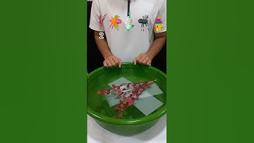 How much paper does it take to make the object float #experiment #asmr