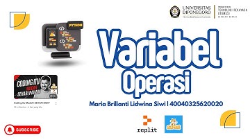 Variabel & Operasi pada Scratch dan Python | Coding itu Mudah (1)