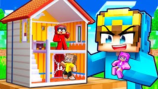 Locking My Friends In A Doll House In Minecraft