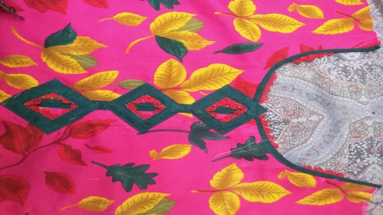 Neck design cutting and stitching 2026 /Beautiful ideas design /Maria Liauqat dress design