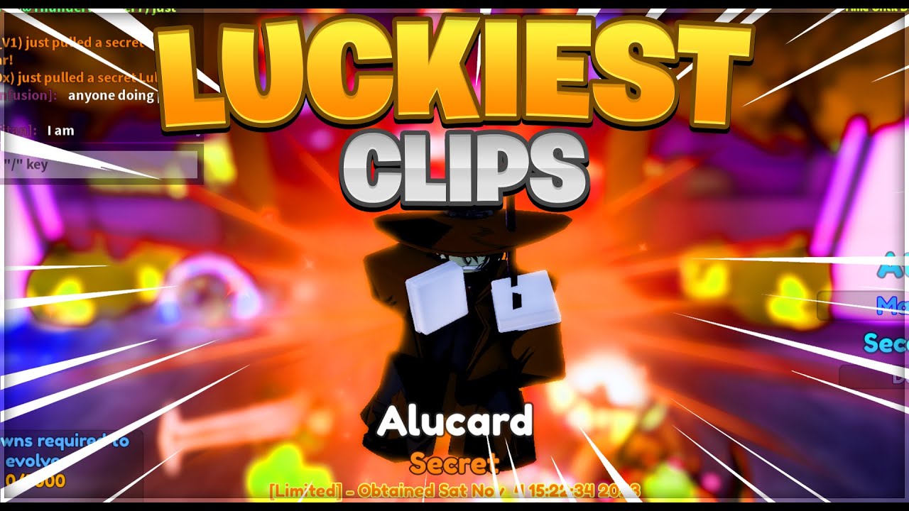 The LUCKIEST Players In The Halloween Update Anime Adventures P1 #Anim