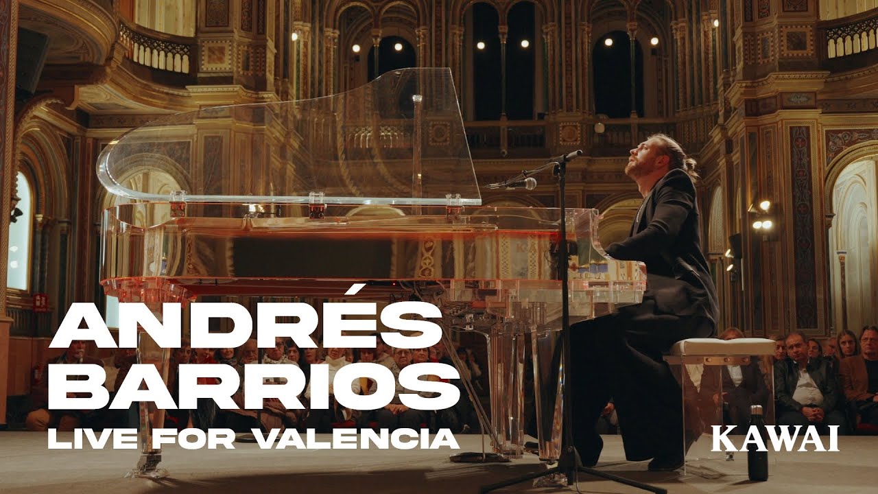 Andrés Barrios Live for Valencia - Kawai Grand Crystal