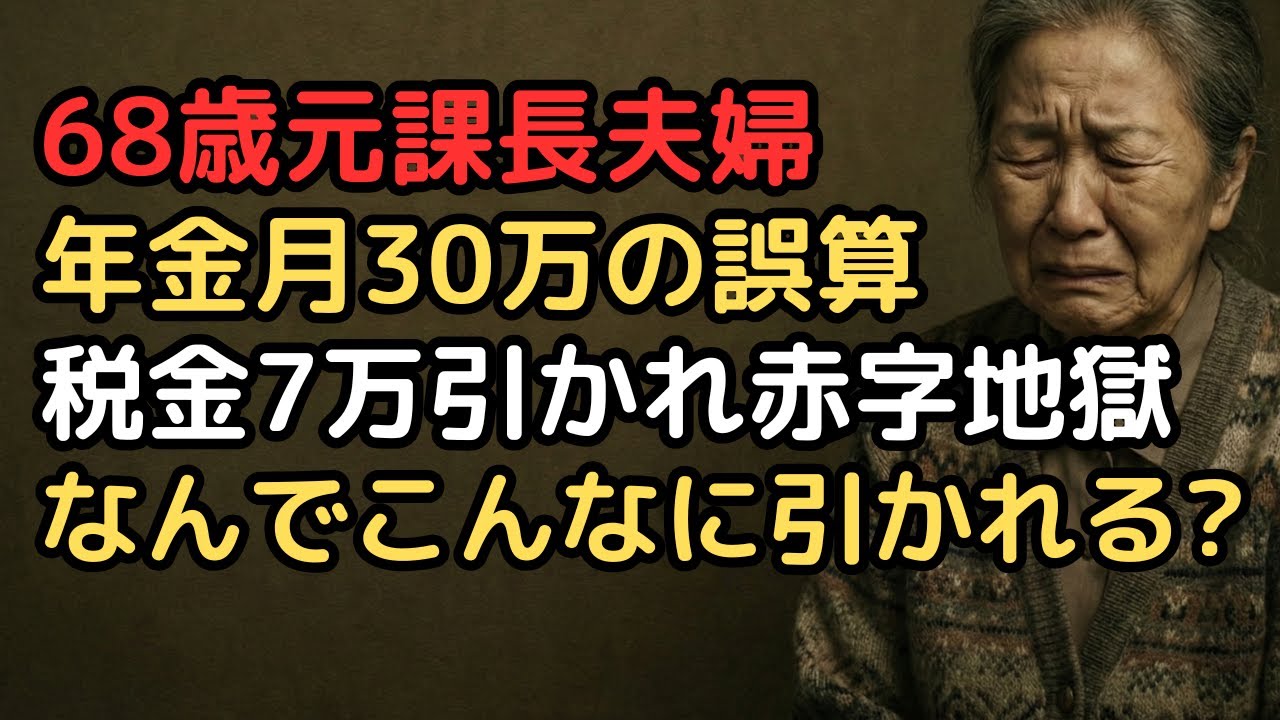 「夫婦で月30万円の年金」を誇っていた68歳…税金と保険料で7万円消え、生活費25万円が払えない「黒字のはずが赤字」の衝撃