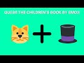 Guess the Children's book by emoji #challenge #quiz #emojichallenge #emojiquiz #emoji