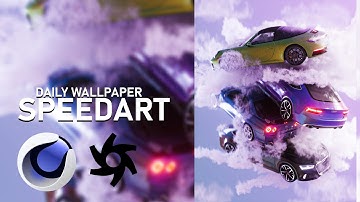 CAR I Everyday/Daily render I Cinema4D and Octane render Speedart I Damongraphics