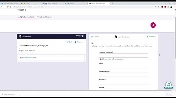 Step 1 How to Create a Resume in Naviance