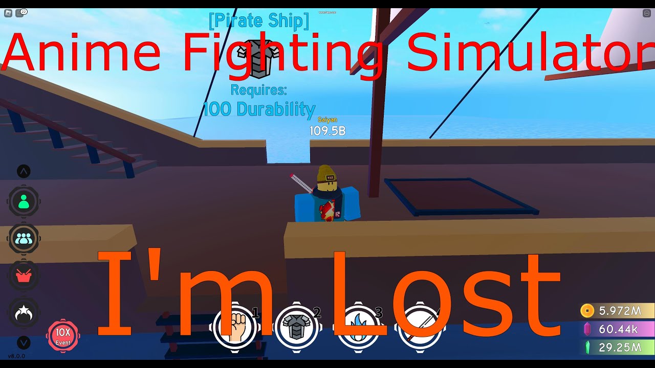 I Got Lost Looking For Zoro in Anime Fighting Simulator - YouTube