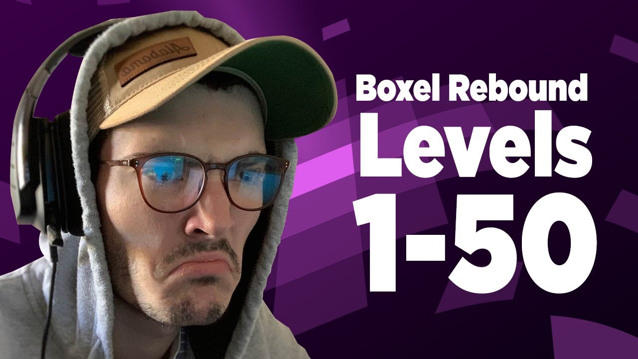 Boxel Rebound Levels 1-50 - Stream Highlights Episode 6 - YouTube