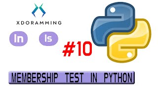 Membership Test in Python Fully Explained | Python Beginner to Advance #10