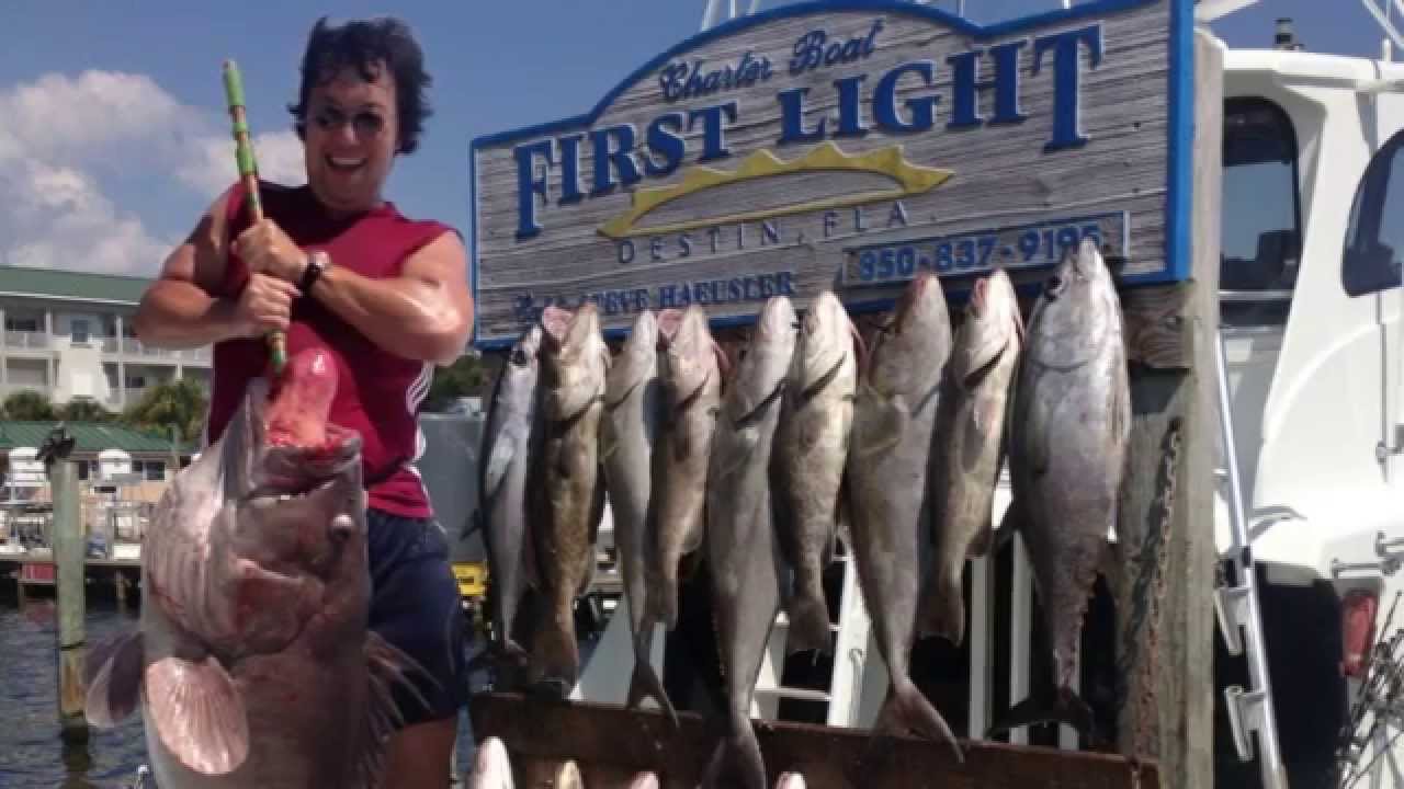 First Light - Deep Sea Fishing Charters Destin FL - YouTube