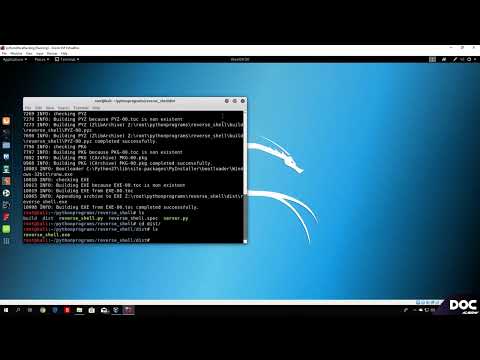Converting Python backdoor to  exe