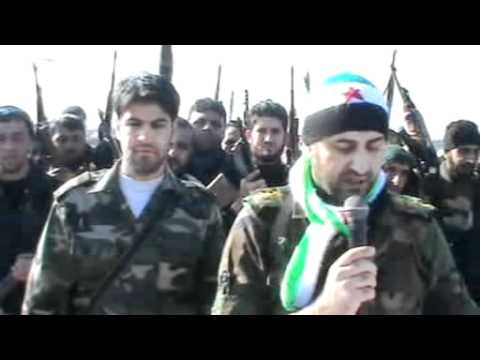 بيان كتيبة المهام الخاصة النقيب رواد الأكسح امام المتظاهرين