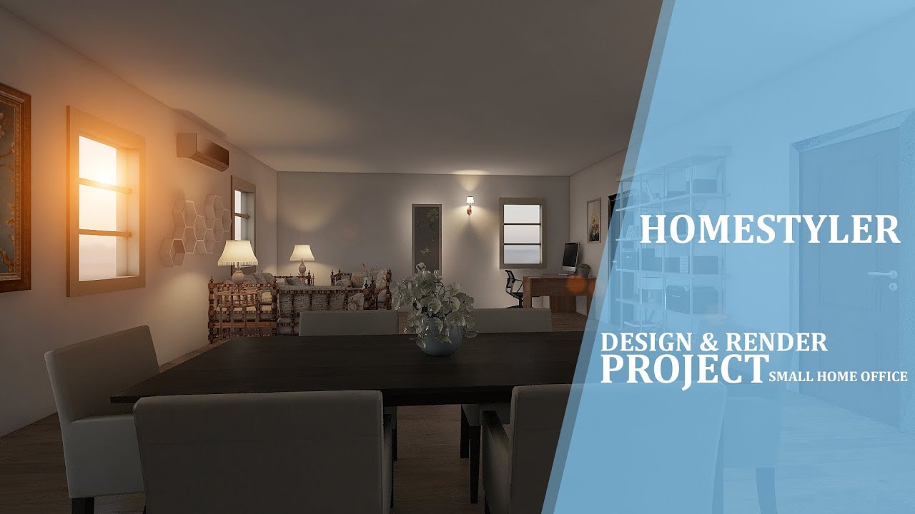 Interior Design Small Home Set Light And Render Homestyler Youtube