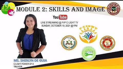 FIRST VITA PLUS Module 2 Skills and Image By: C-Light Team Champions