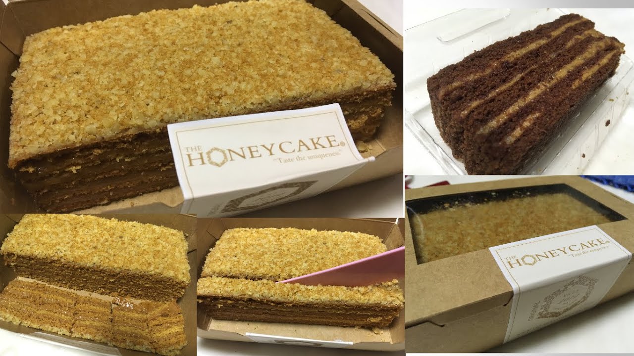 The Honey Cake from Australia Unboxing and Tasting YouTube