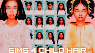 Best Sims 4 CHILD HAIR & CONVERSIONS || January 2025