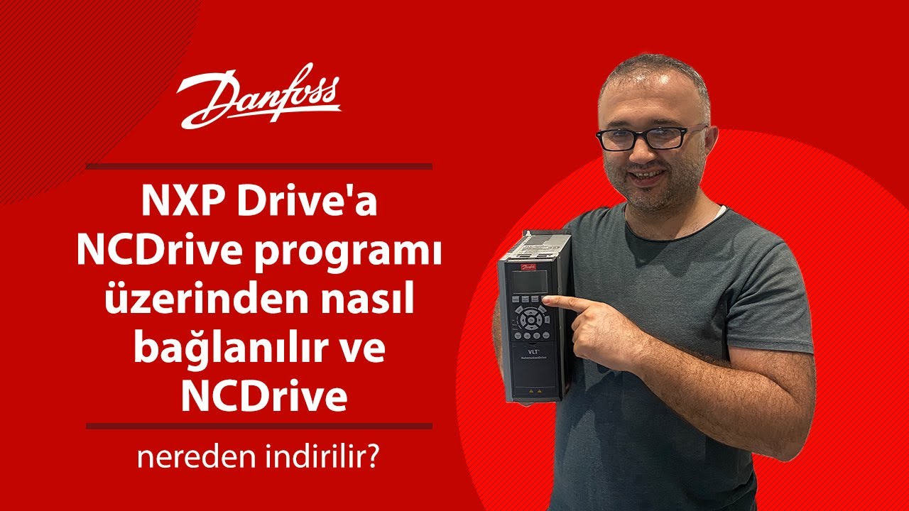 NXP Drive'a NCDrive programı üzerinden nasıl bağlanılır ve NCDrive ...