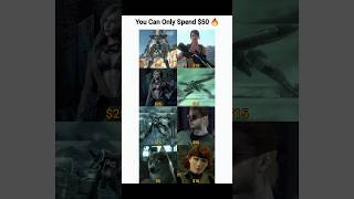 You Can Only Spend 50 - Metal Gear Solid Edition