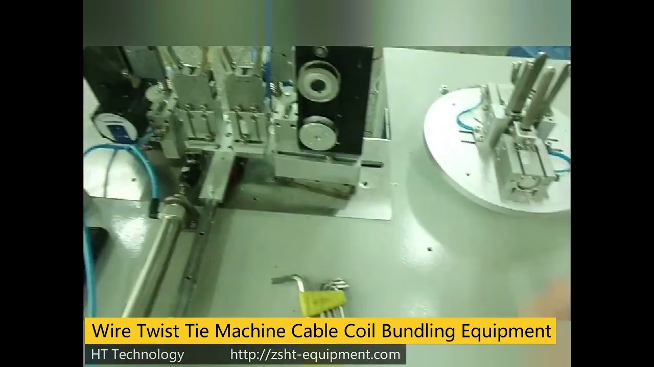 Automatic cable twist tie machine wire tying binding machine