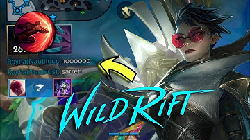 WILD RIFT VAYNE GAMEPLAY | SUDDEN IMPACT VAYNE SO OP / NAUT STOLE MY PENTA KILL  (BUILD AND RUNES)