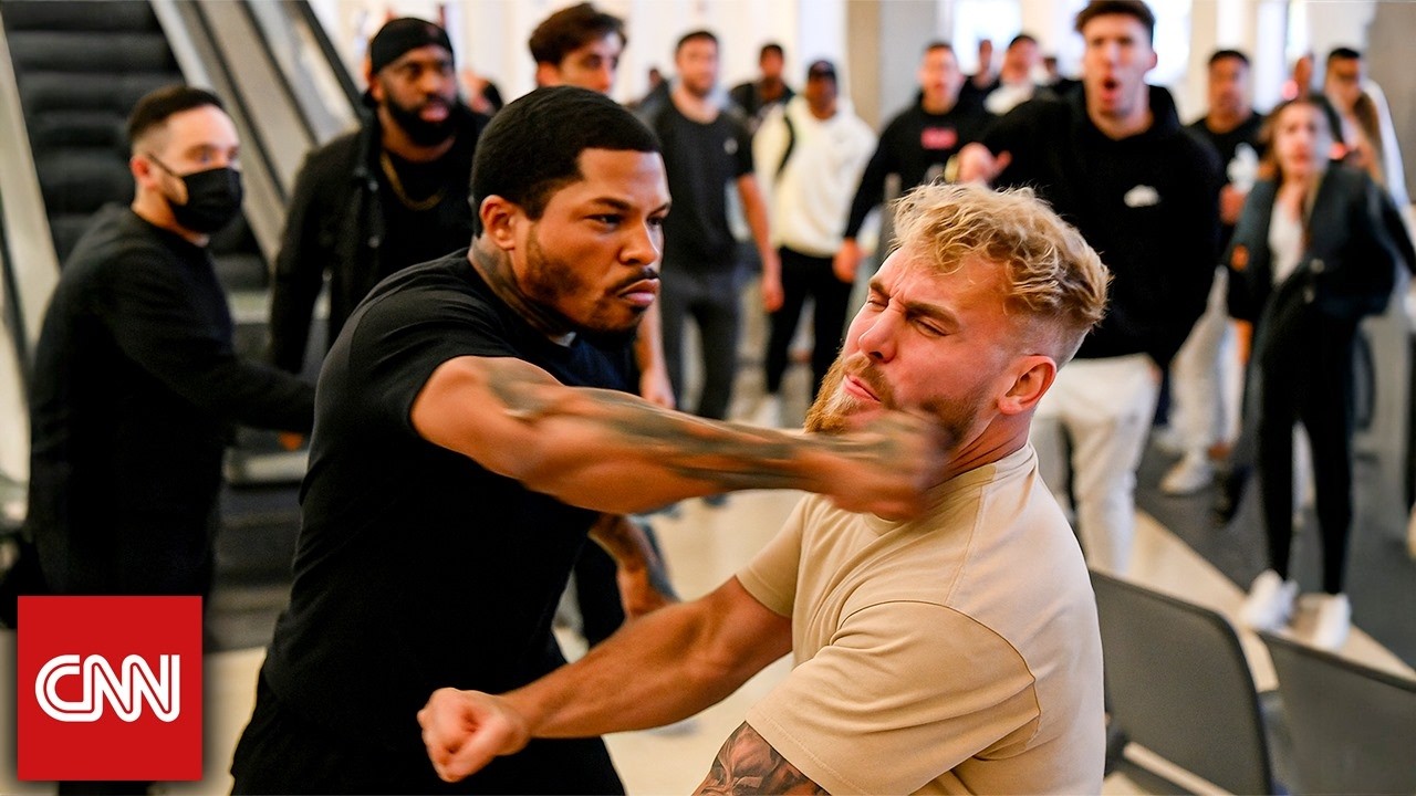 Chaos Erupts As Gervonta Davis Just PUNCHED Jake Paul Outside Miami Airport!