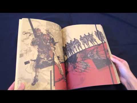 Metal Gear Solid art book collection - YouTube