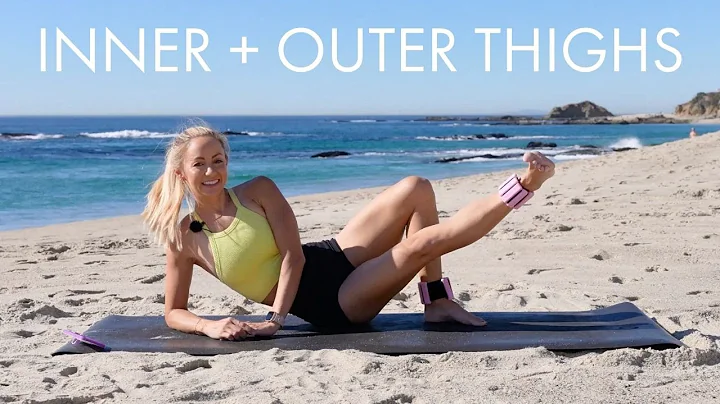 20 Min Inner + Outer Thighs Slimming Workout (Lyin...
